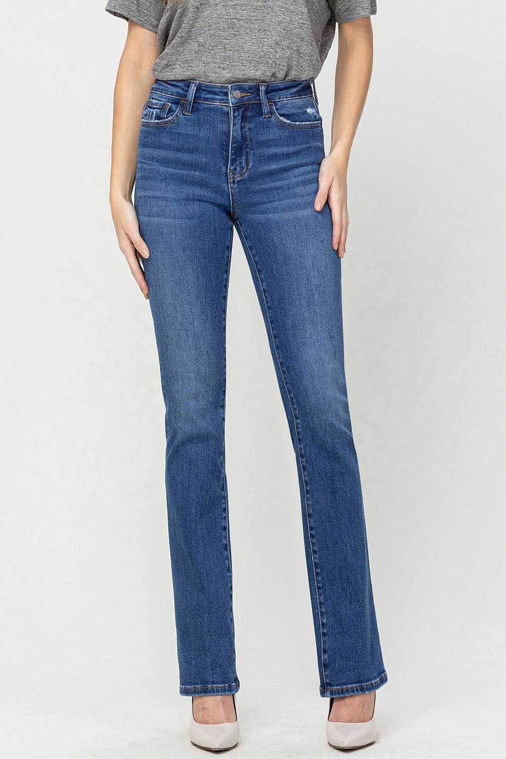 HIGH RISE BOOTCUT JEANS