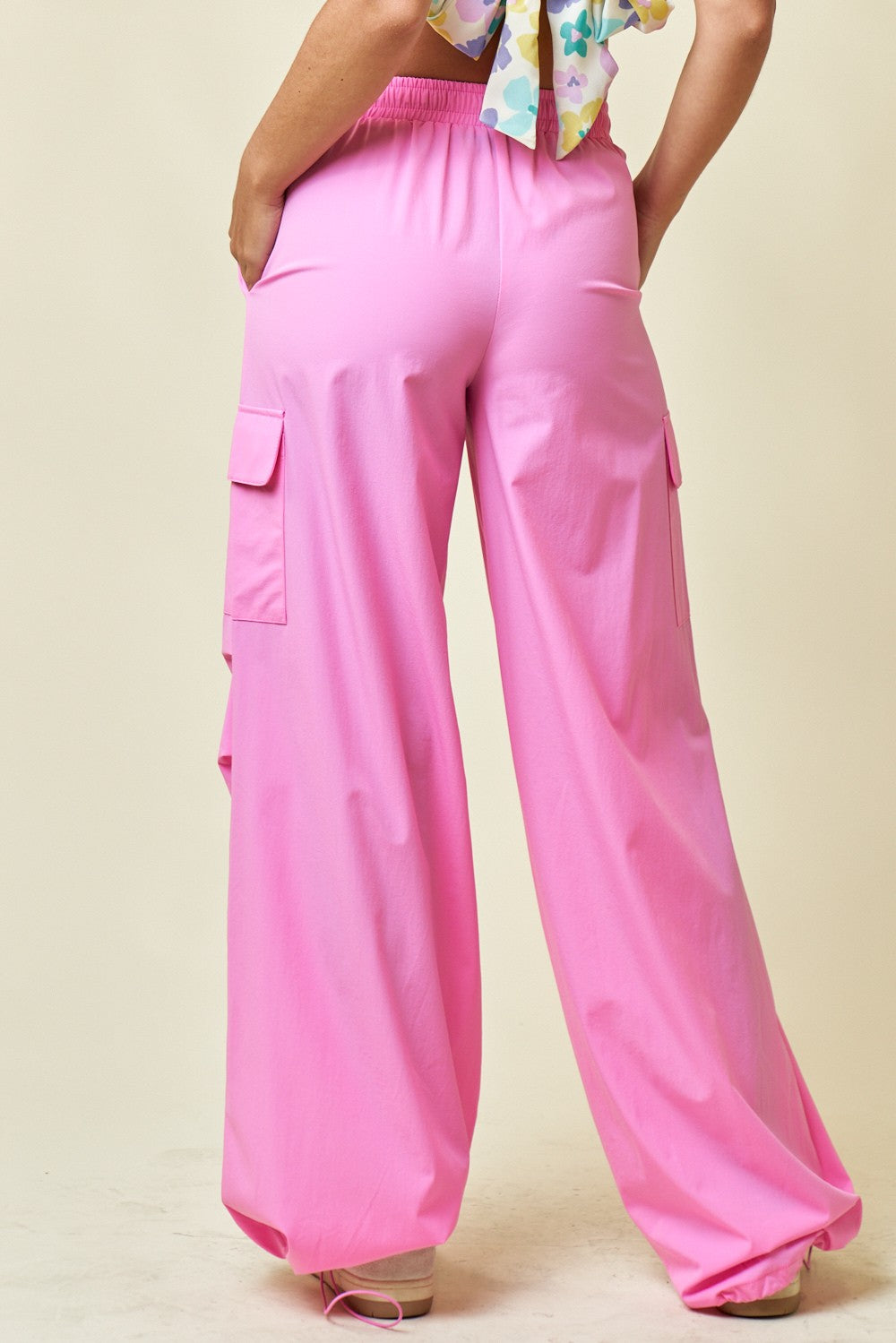 NYLON JOGGER CARGO PANTS