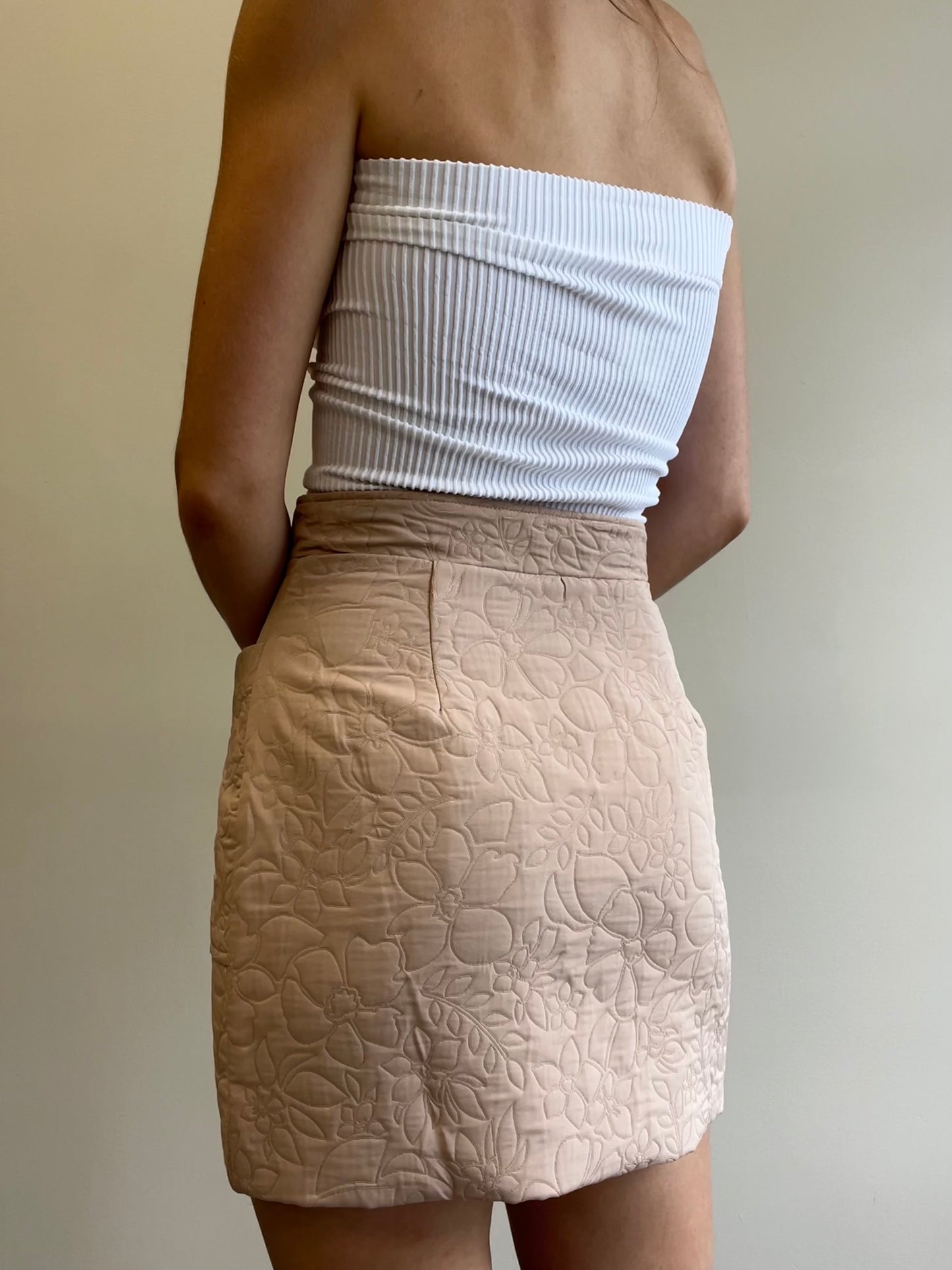 JOURNEE QUILTED MINI SKIRT