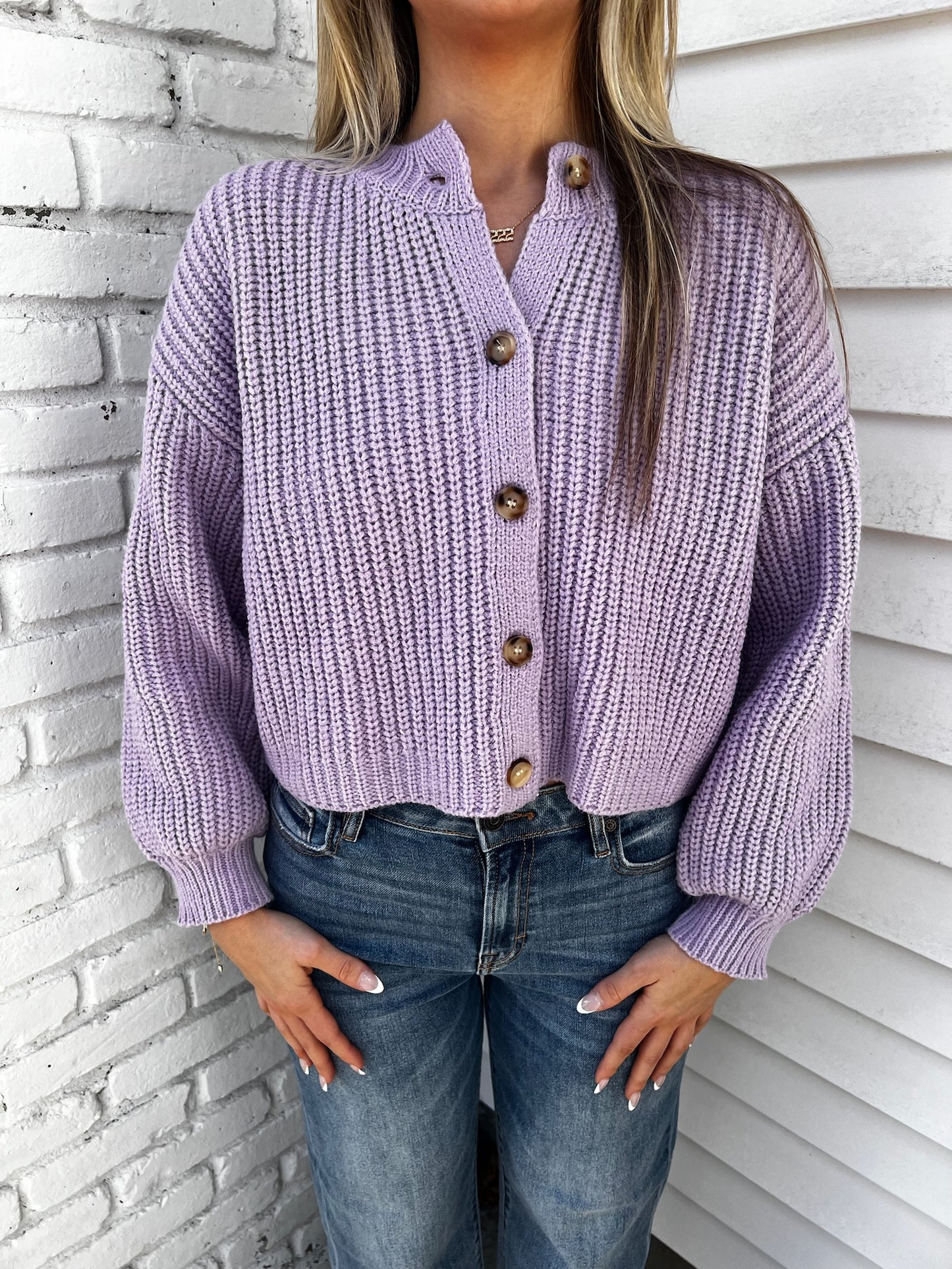 LILAC CARDIGAN