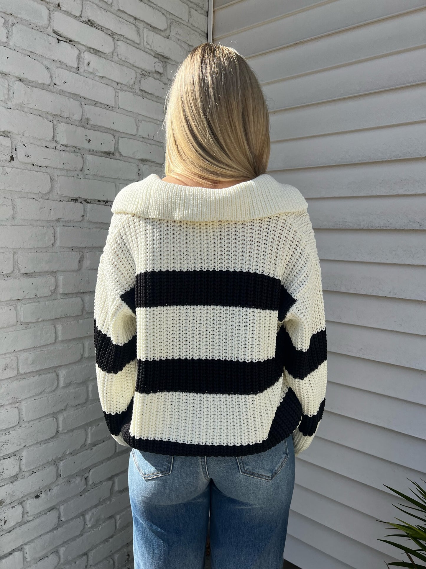 FREDA STRIPE SWEATER