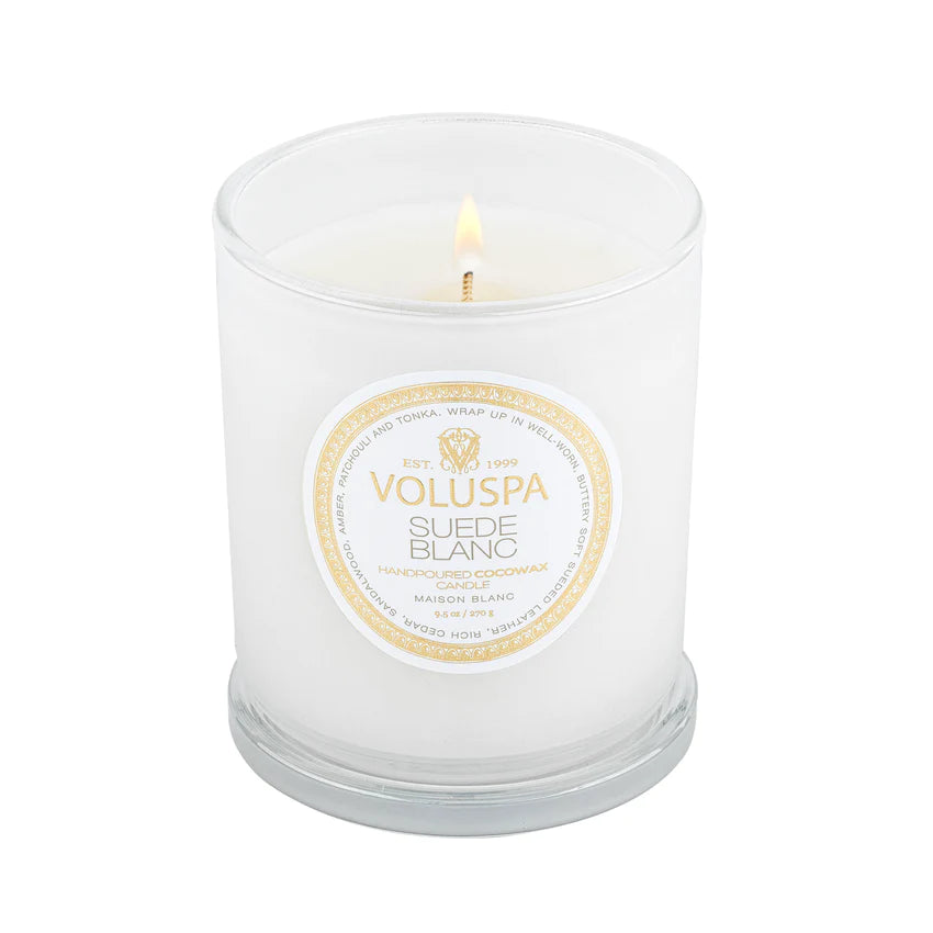 SUEDE BLANC CLASSIC CANDLE