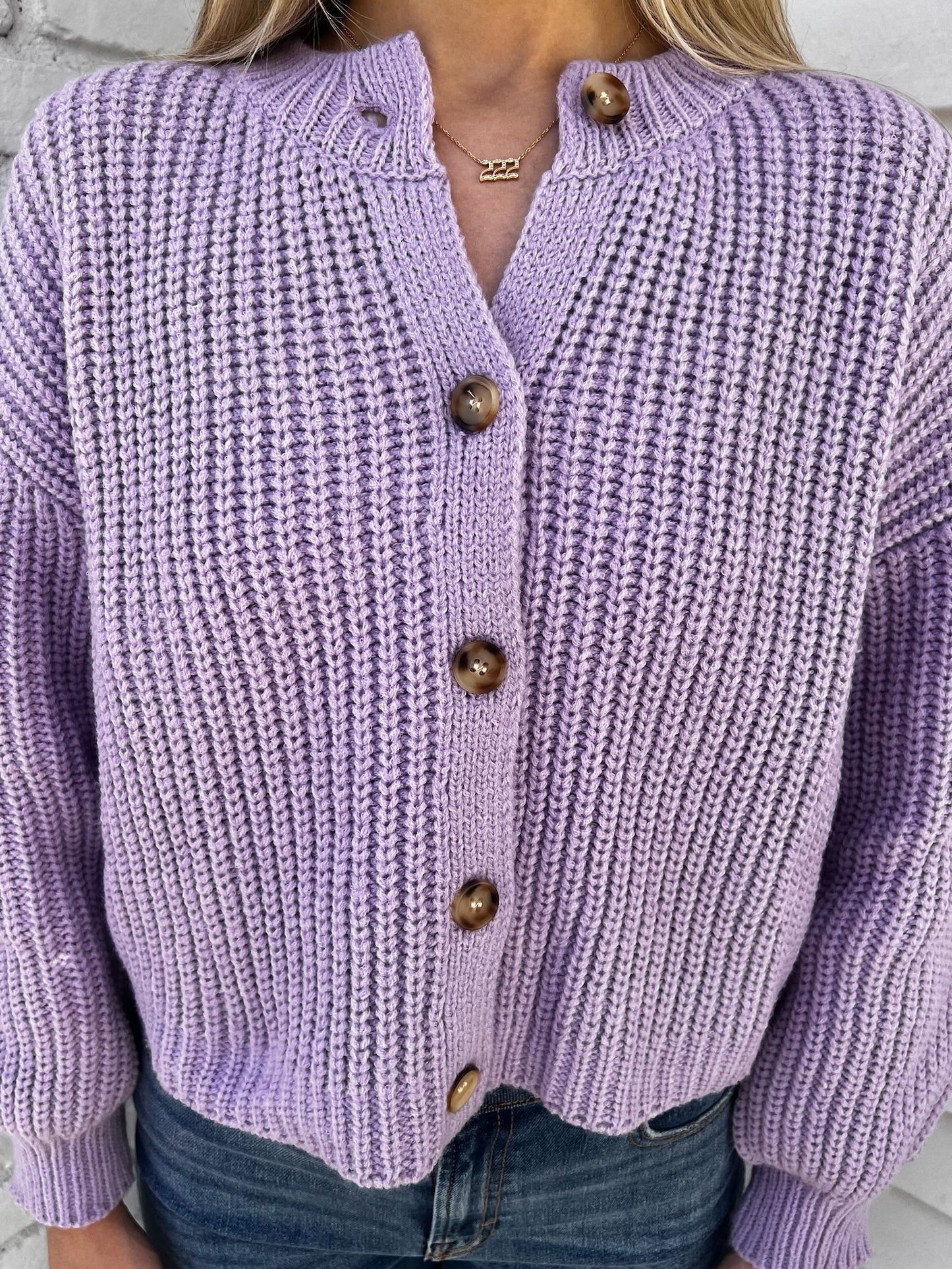 LILAC CARDIGAN