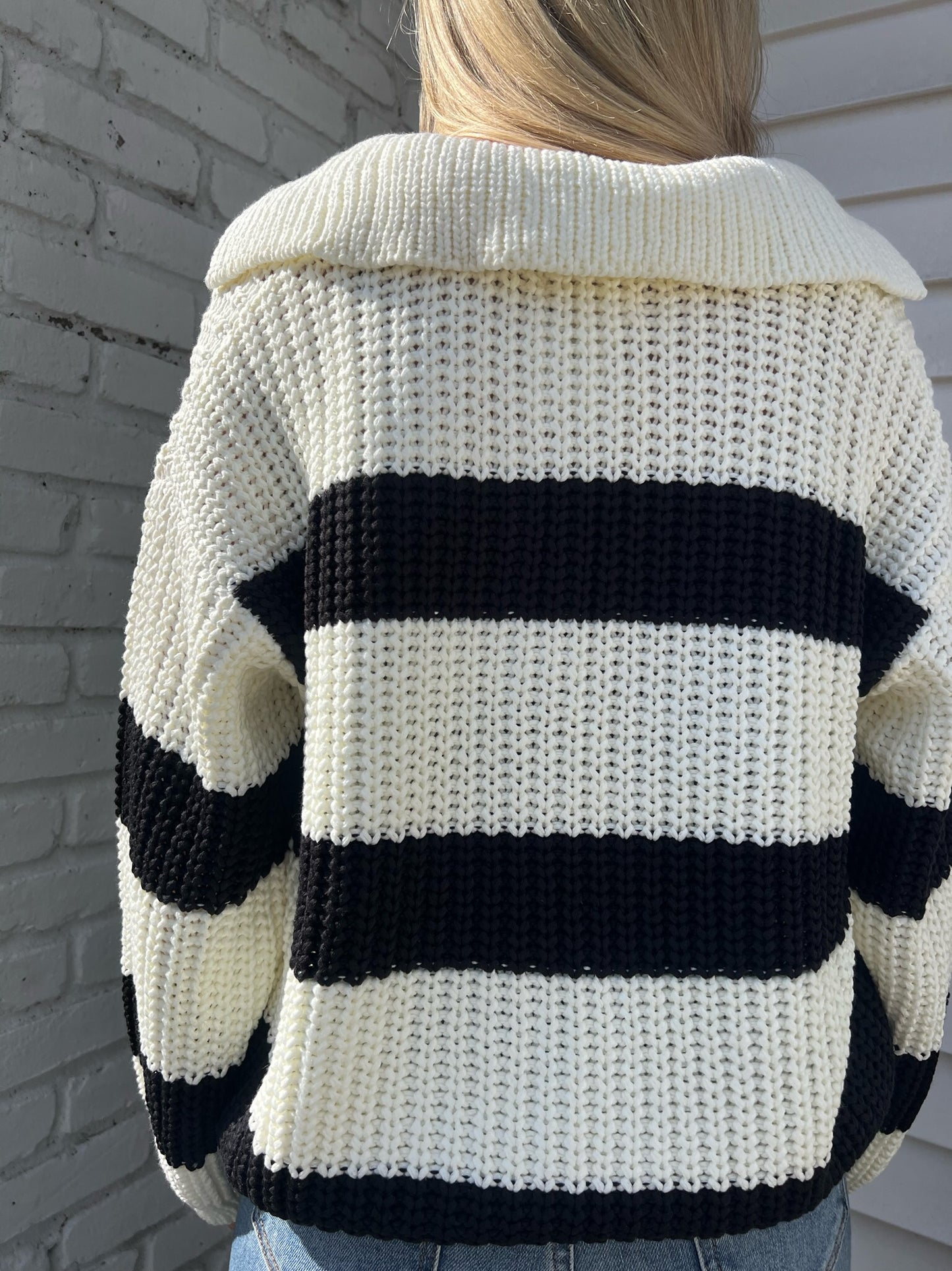 FREDA STRIPE SWEATER