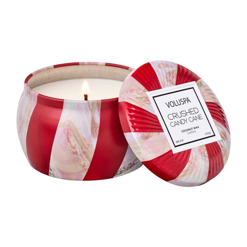 CRUSHED CANDY CANE MINI TIN