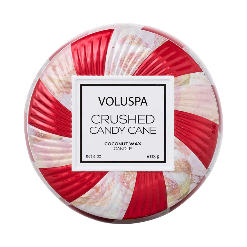 CRUSHED CANDY CANE MINI TIN