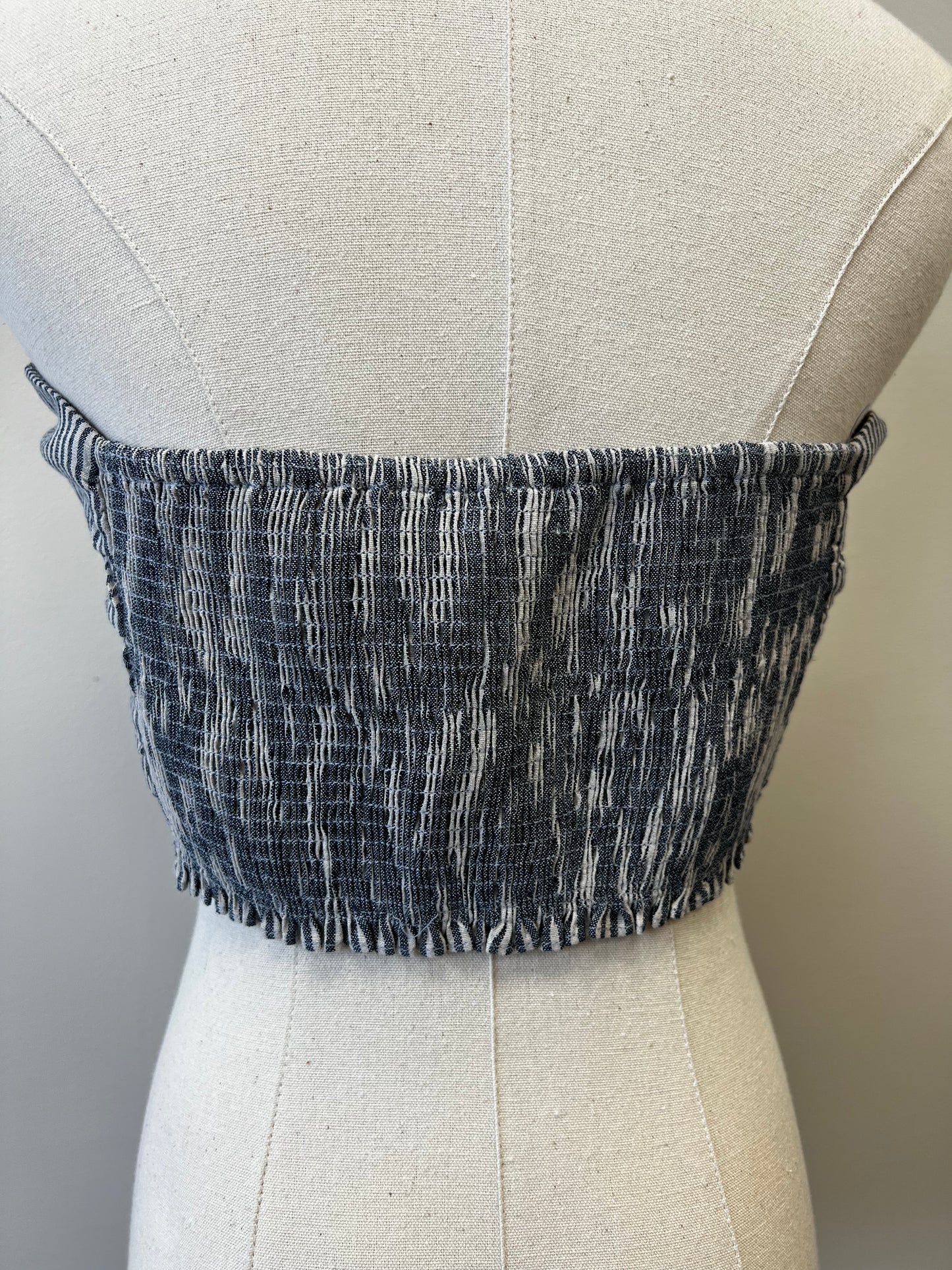 YARN DYE STRIPE BRALETTE