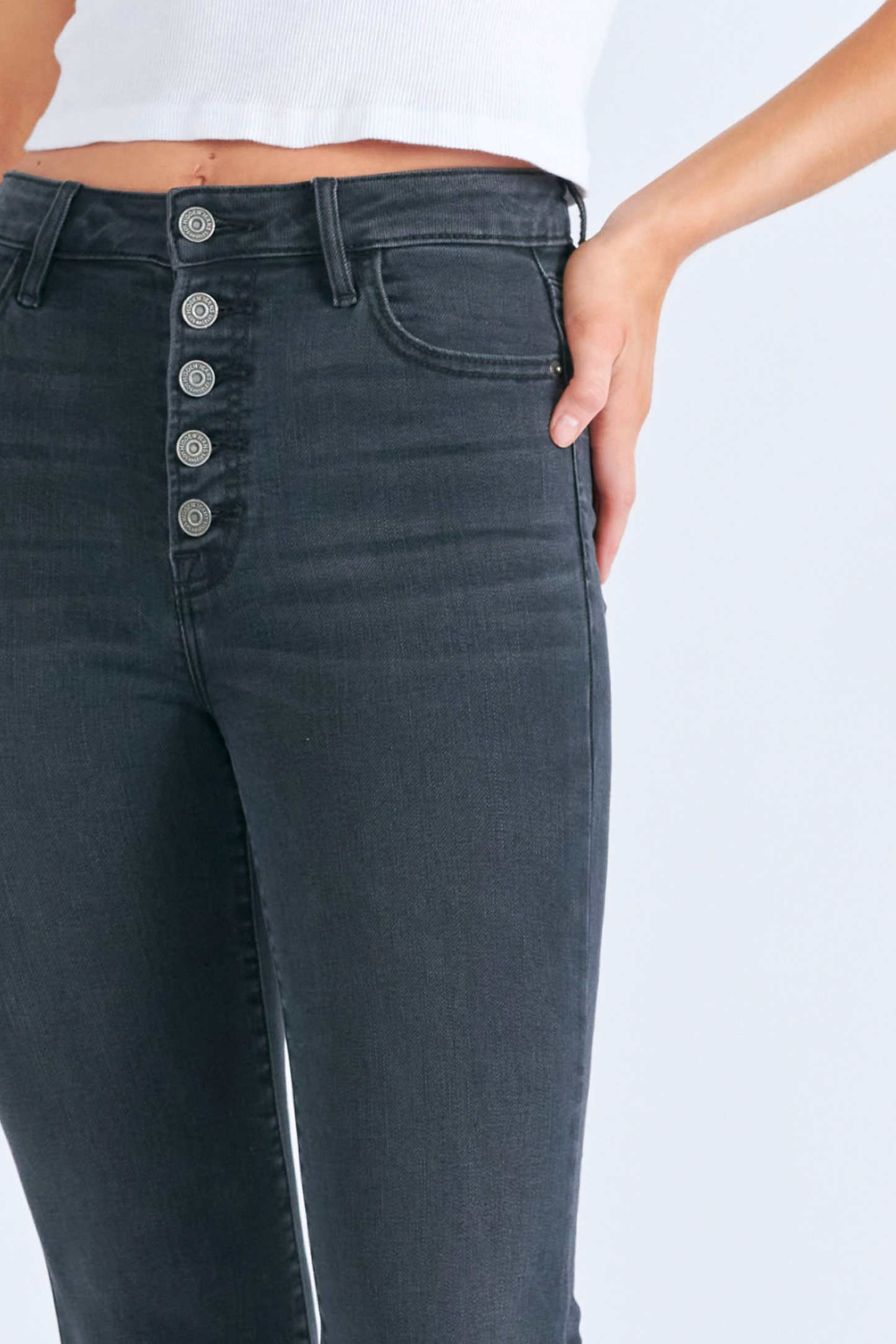 HAPPI BASIC CROP JEANS