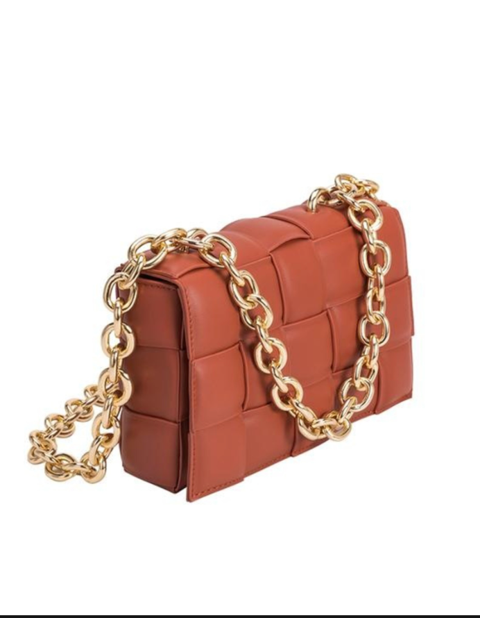 ANYA VEGAN LEATHER SHOULDER BAG