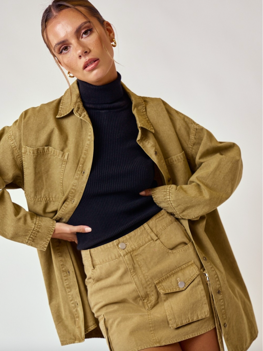 BROOKLYN CARGO SKIRT