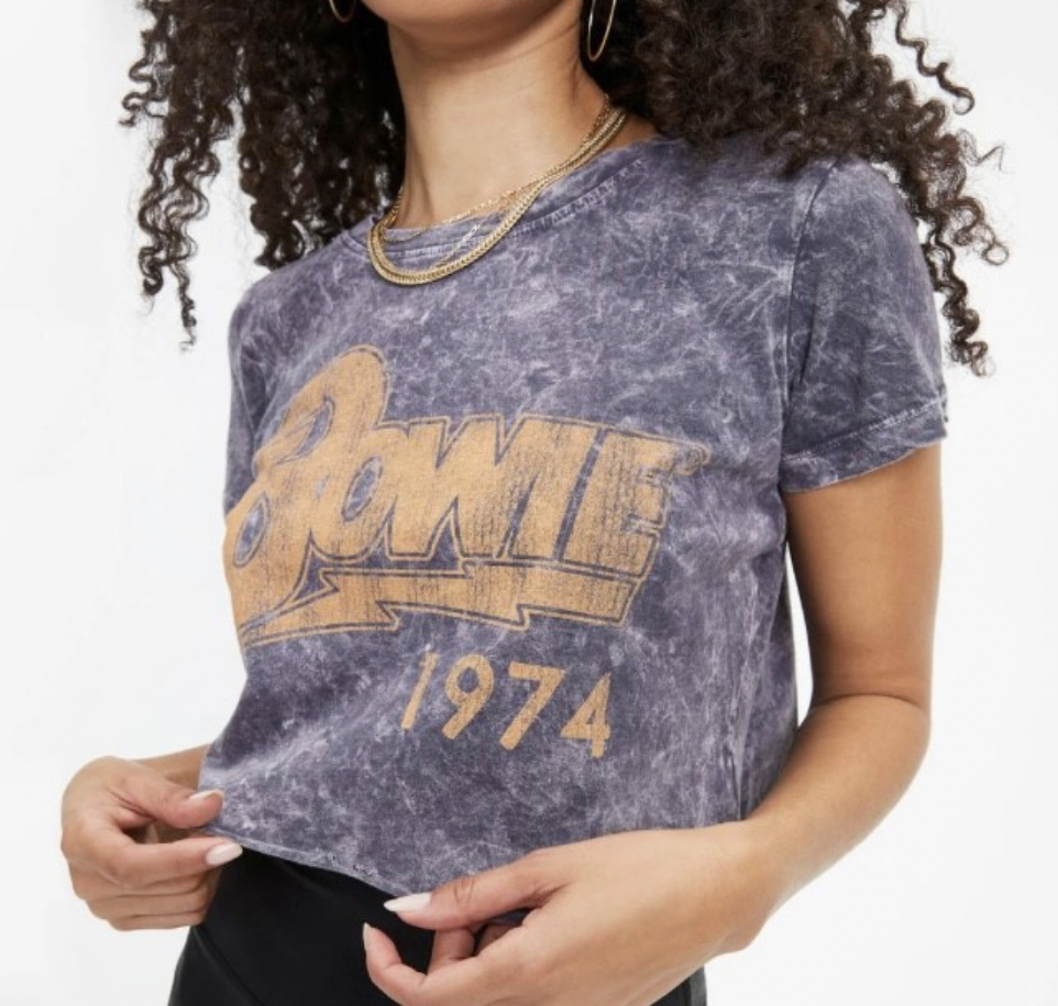 BOWIE 74' CROP TEE