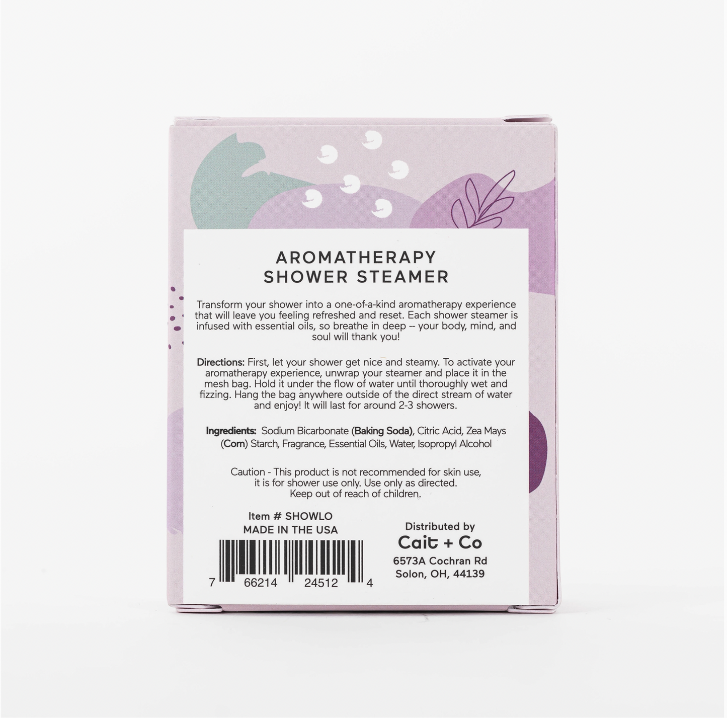 LUXE SHOWER STEAMER