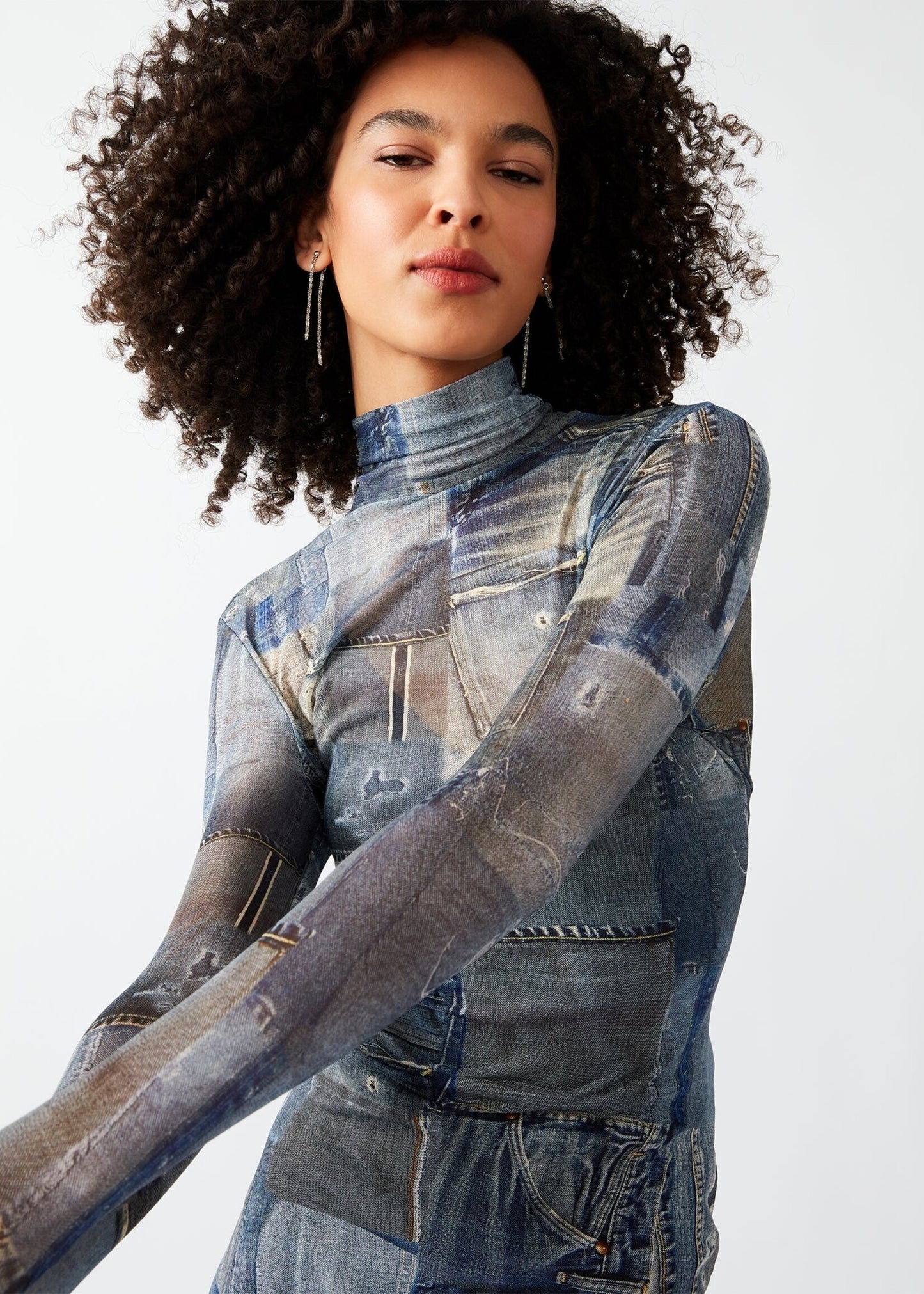 VIVIENNE DENIM DRESS