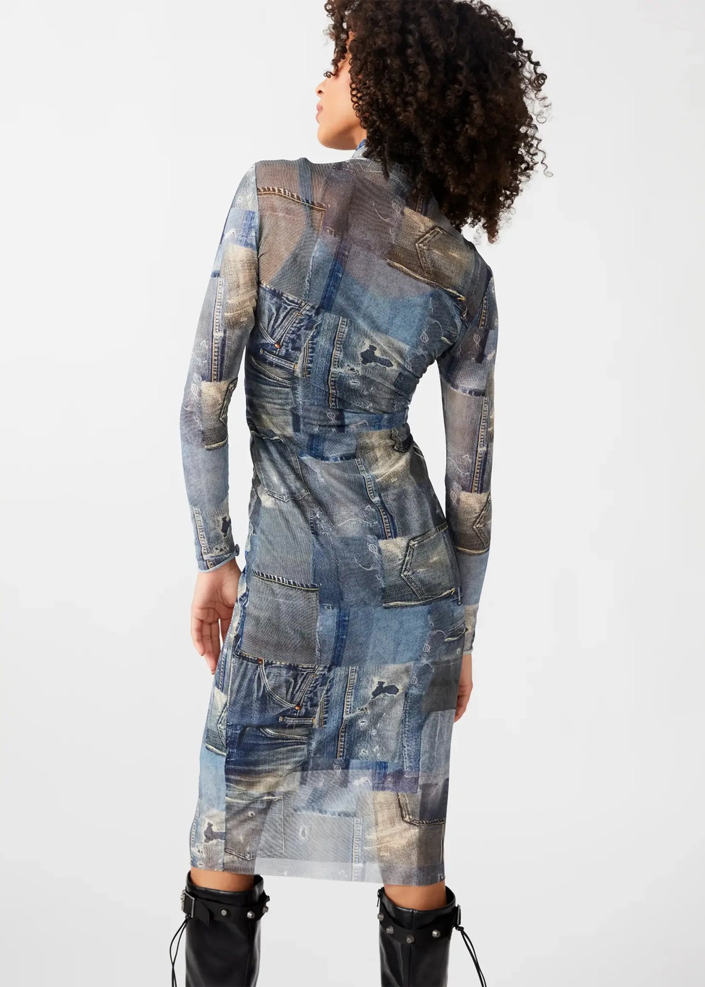 VIVIENNE DENIM DRESS