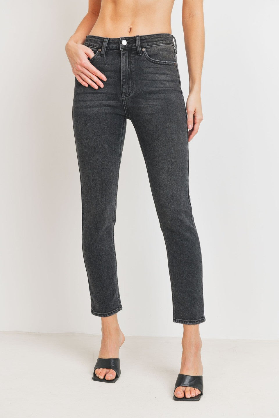 High Rise Vintage Skinny Jeans