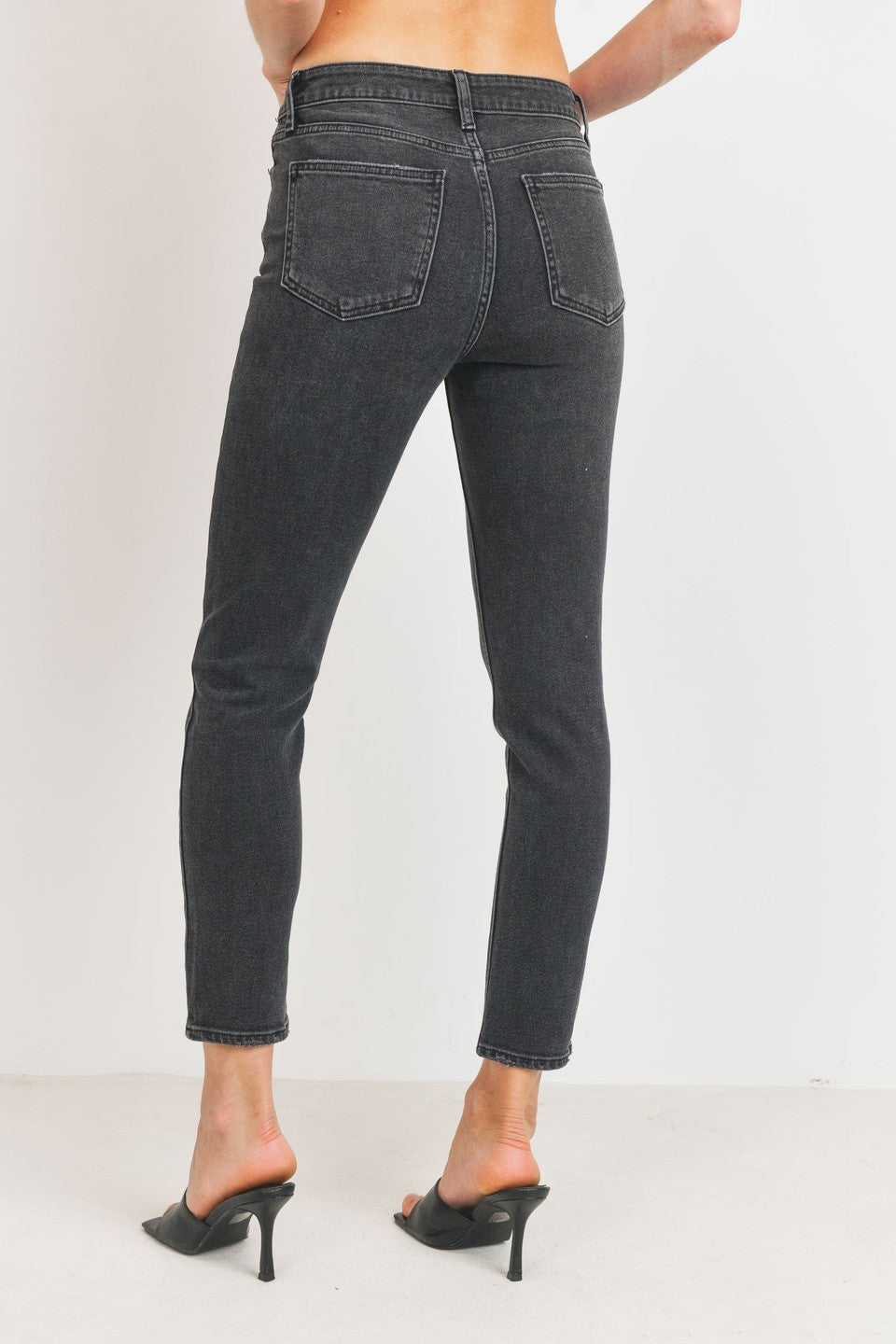 High Rise Vintage Skinny Jeans