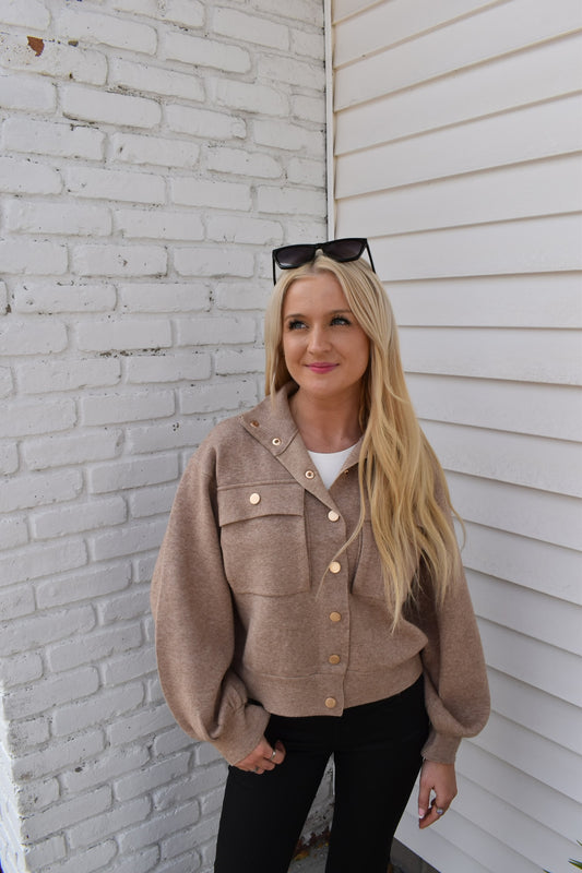 HANNA BUTTON UP JACKET