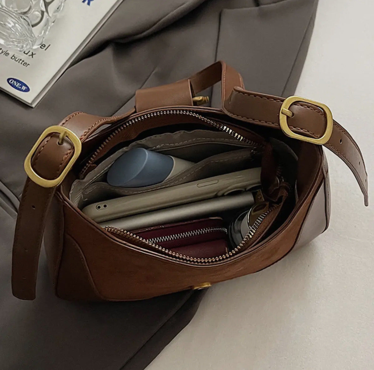 RETRO UNDERARM PURSE