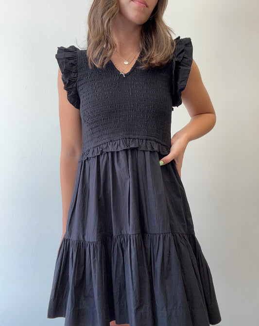 BROOKLYN RUFFLE DRESS