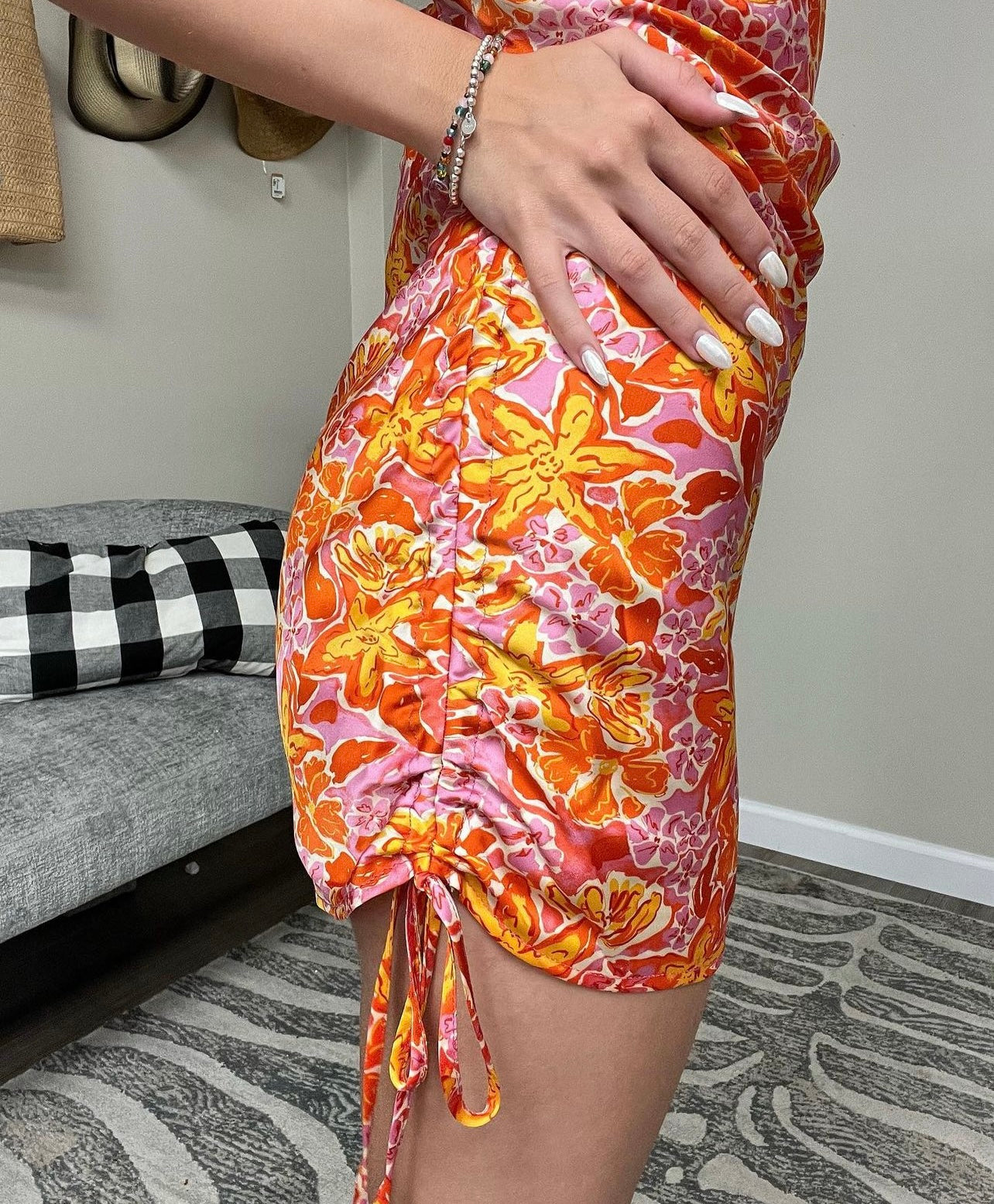 GOLDEN STARFISH MINI DRESS