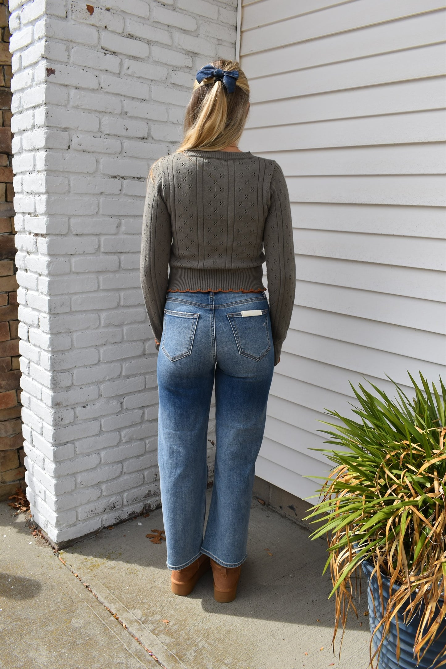 POINTELLE SWEATER