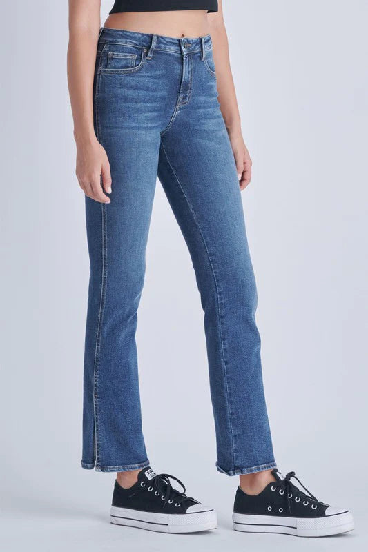RYAN HIGH RISE BOOTCUT WITH SIDE SLIT