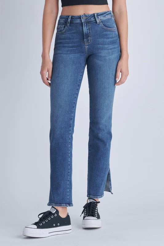 RYAN HIGH RISE BOOTCUT WITH SIDE SLIT