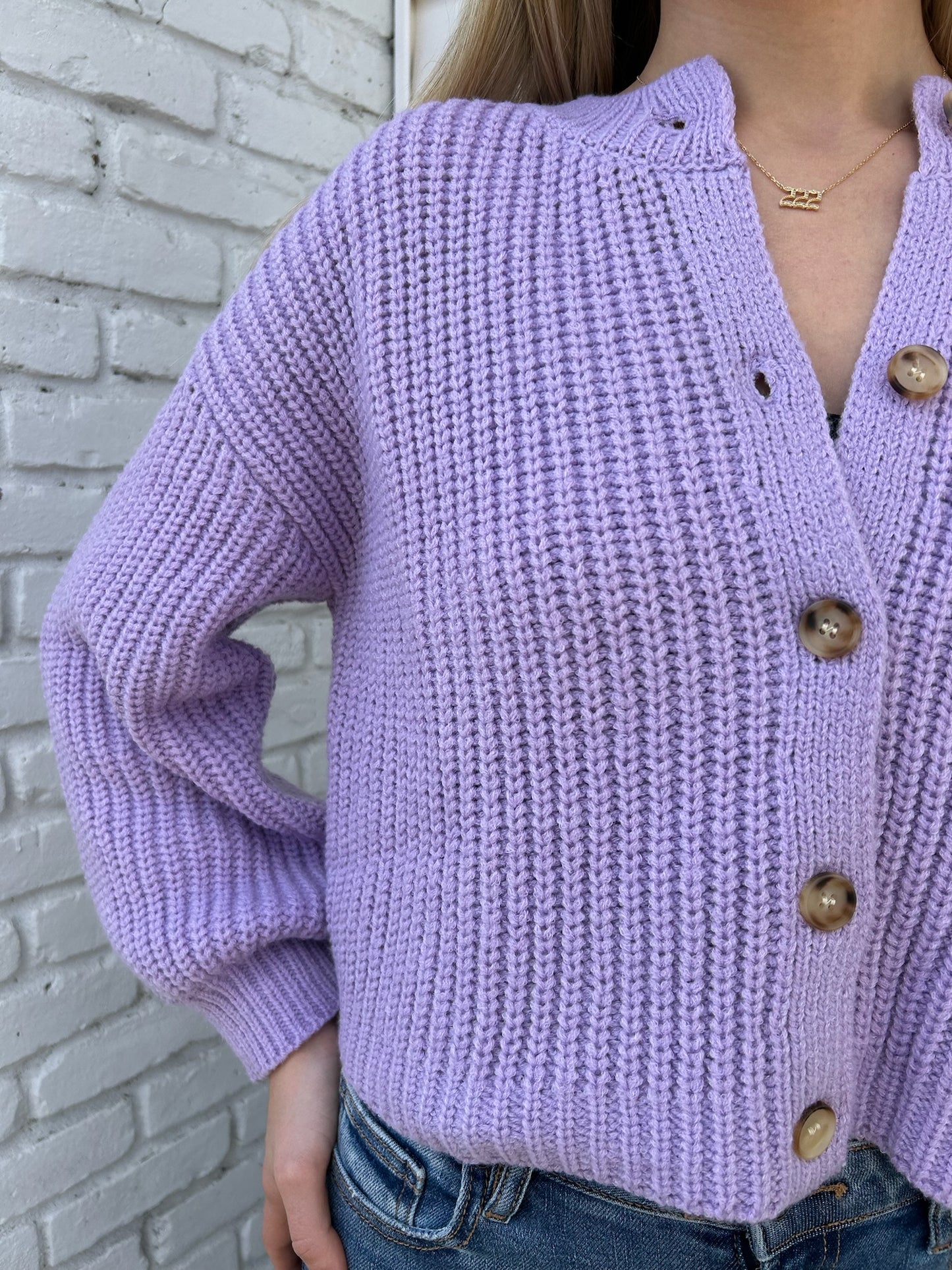 LILAC CARDIGAN
