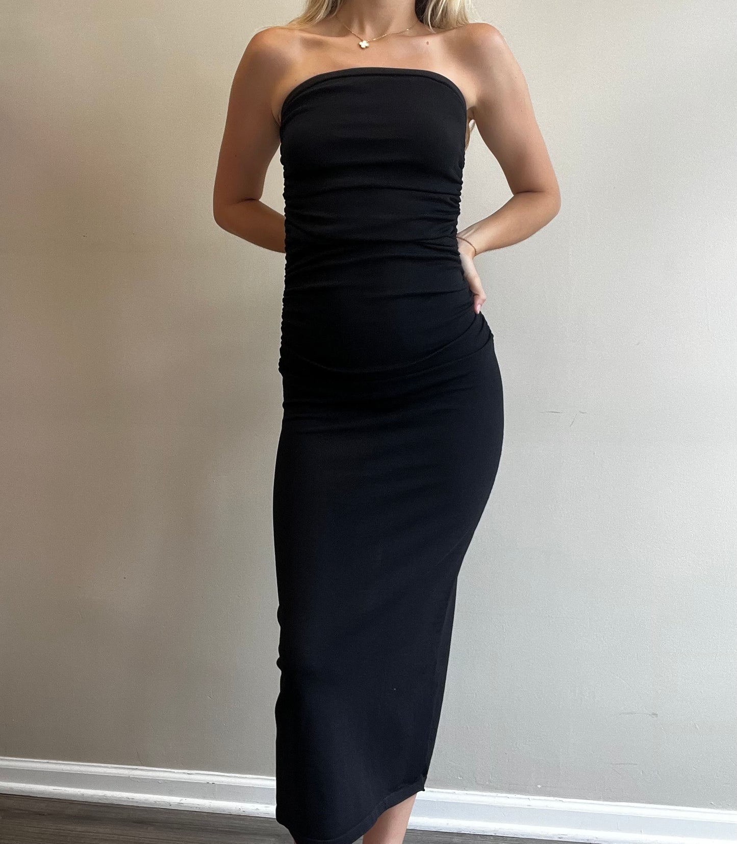 CARBON KNIT DRESS