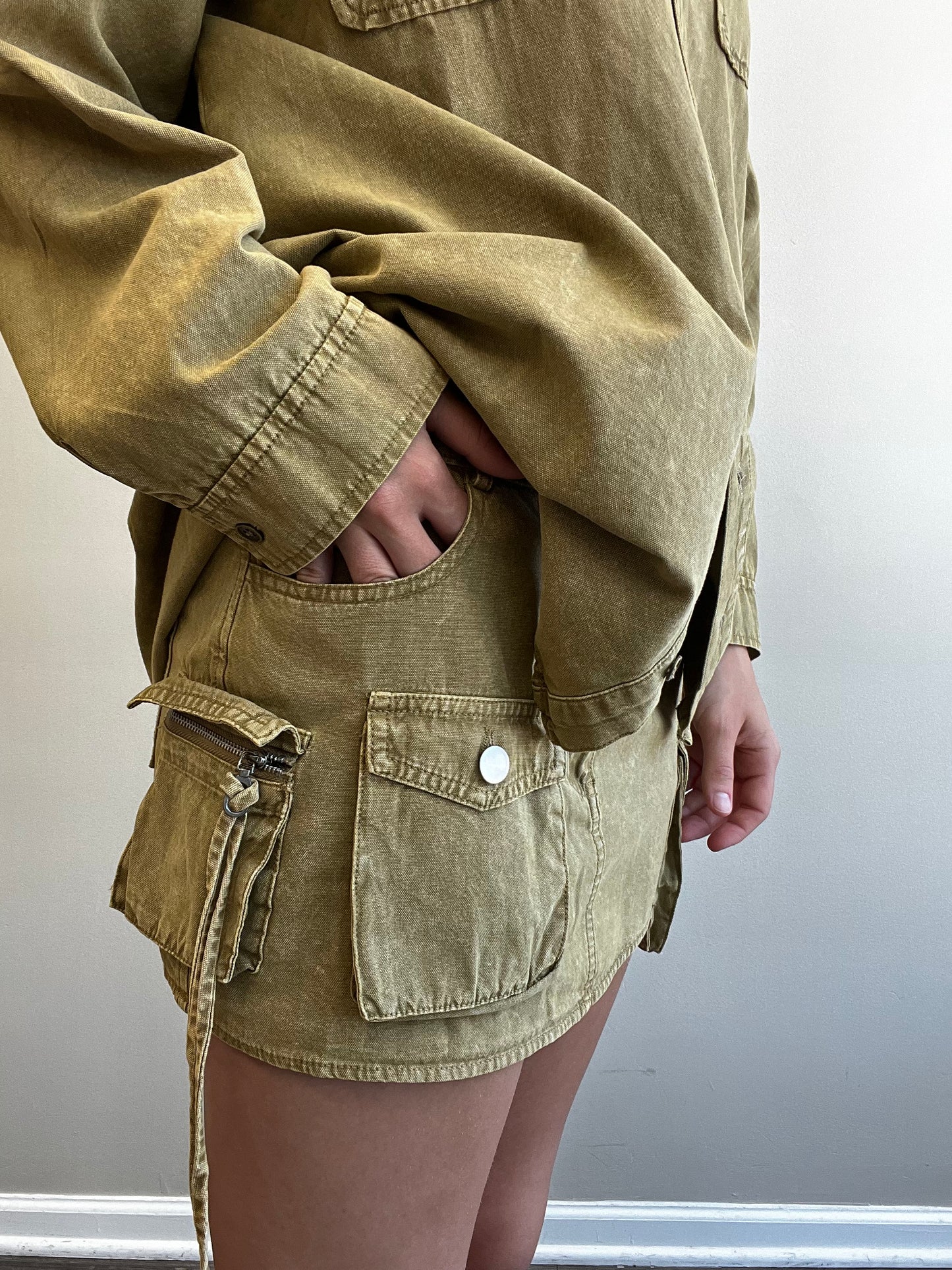 BROOKLYN CARGO SKIRT