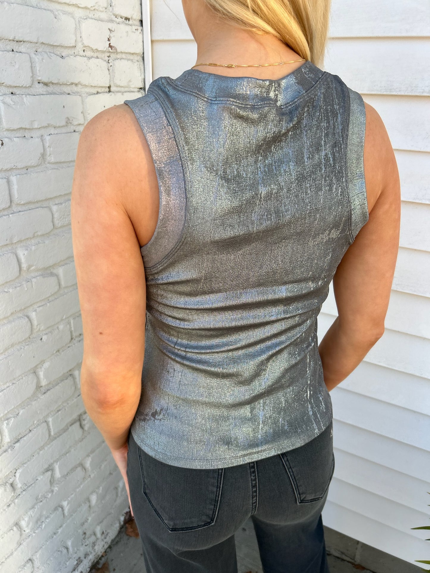 GLITTER TANK TOP