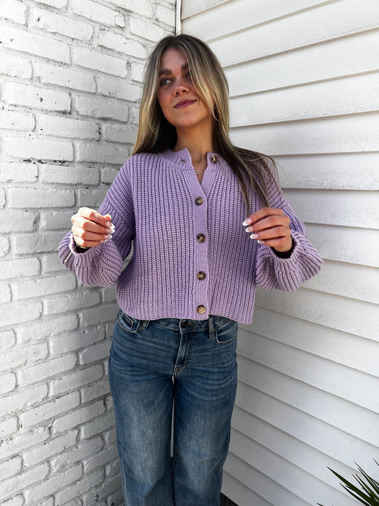 LILAC CARDIGAN