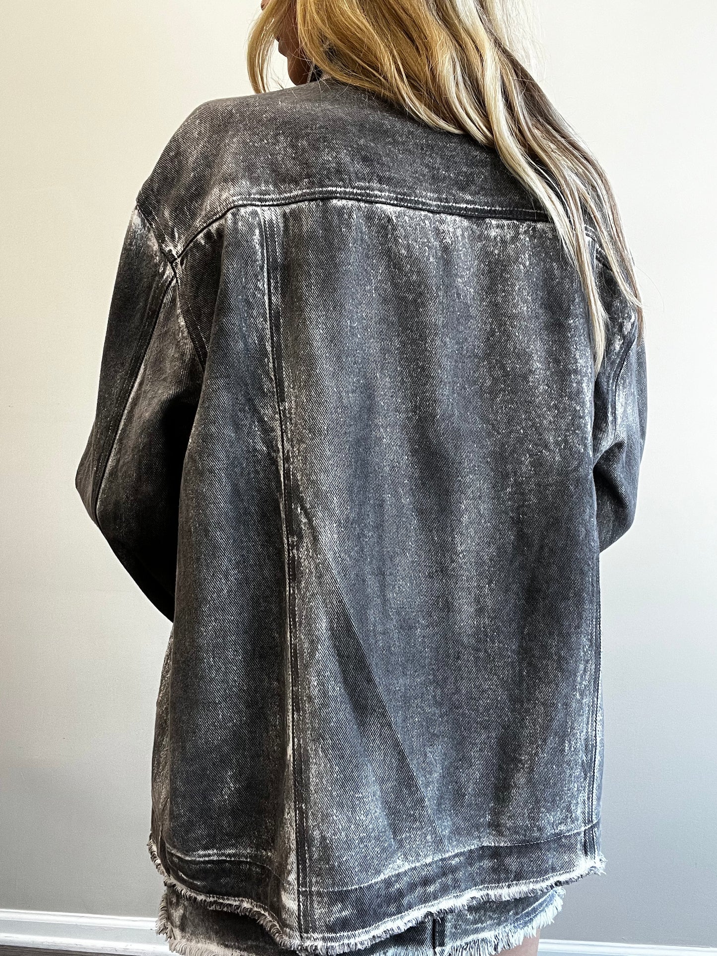 VINTAGE WASHED OVERSIZED JACKET