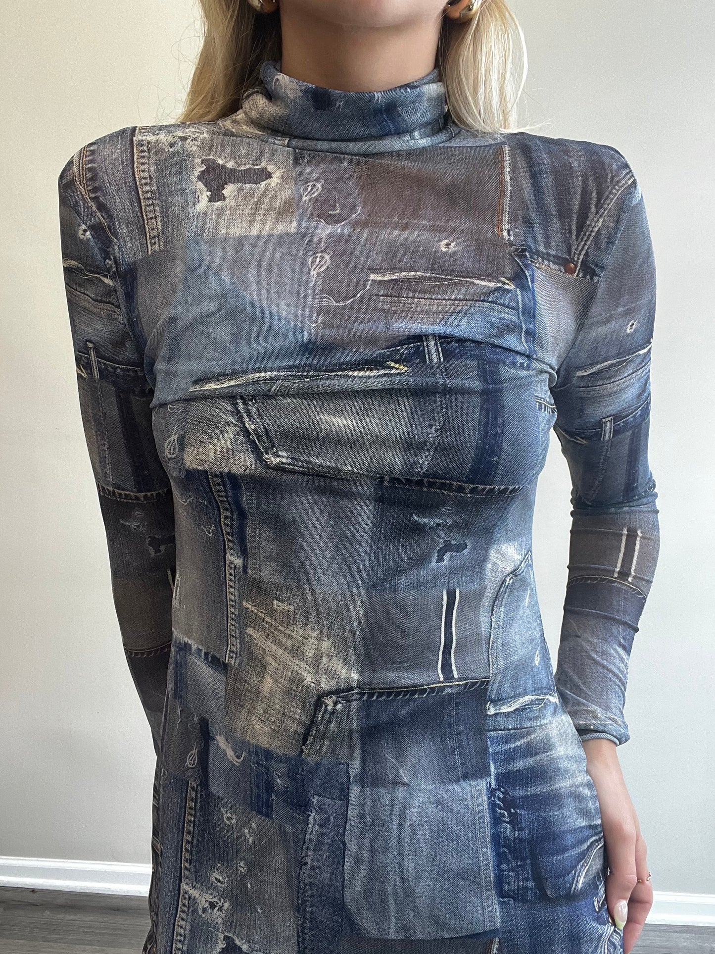 VIVIENNE DENIM DRESS