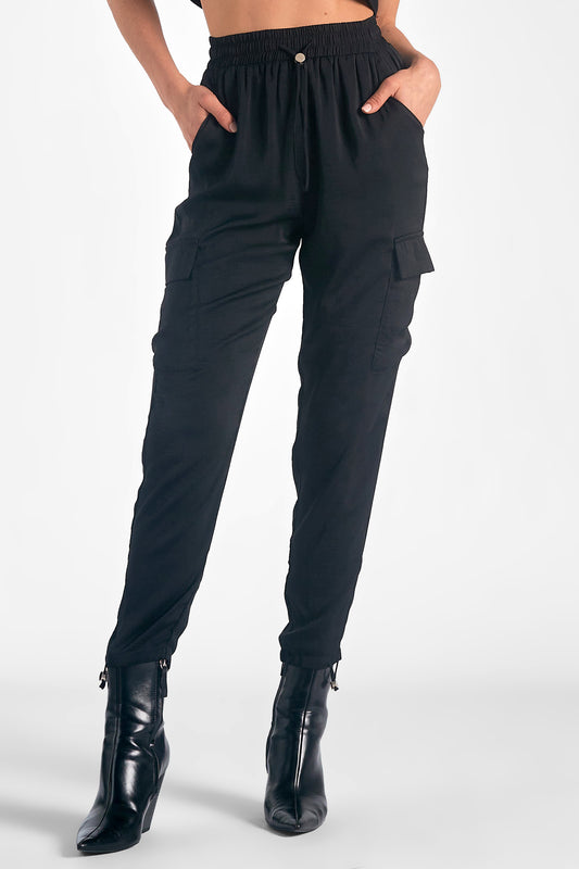 SATIN JOGGERS