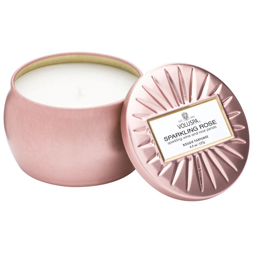 SPARKLING ROSE MINI TIN