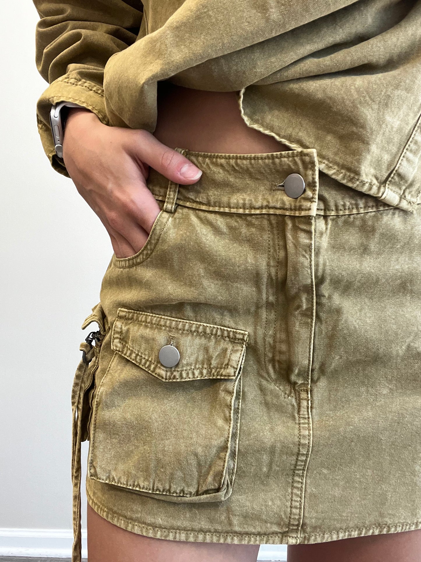 BROOKLYN CARGO SKIRT
