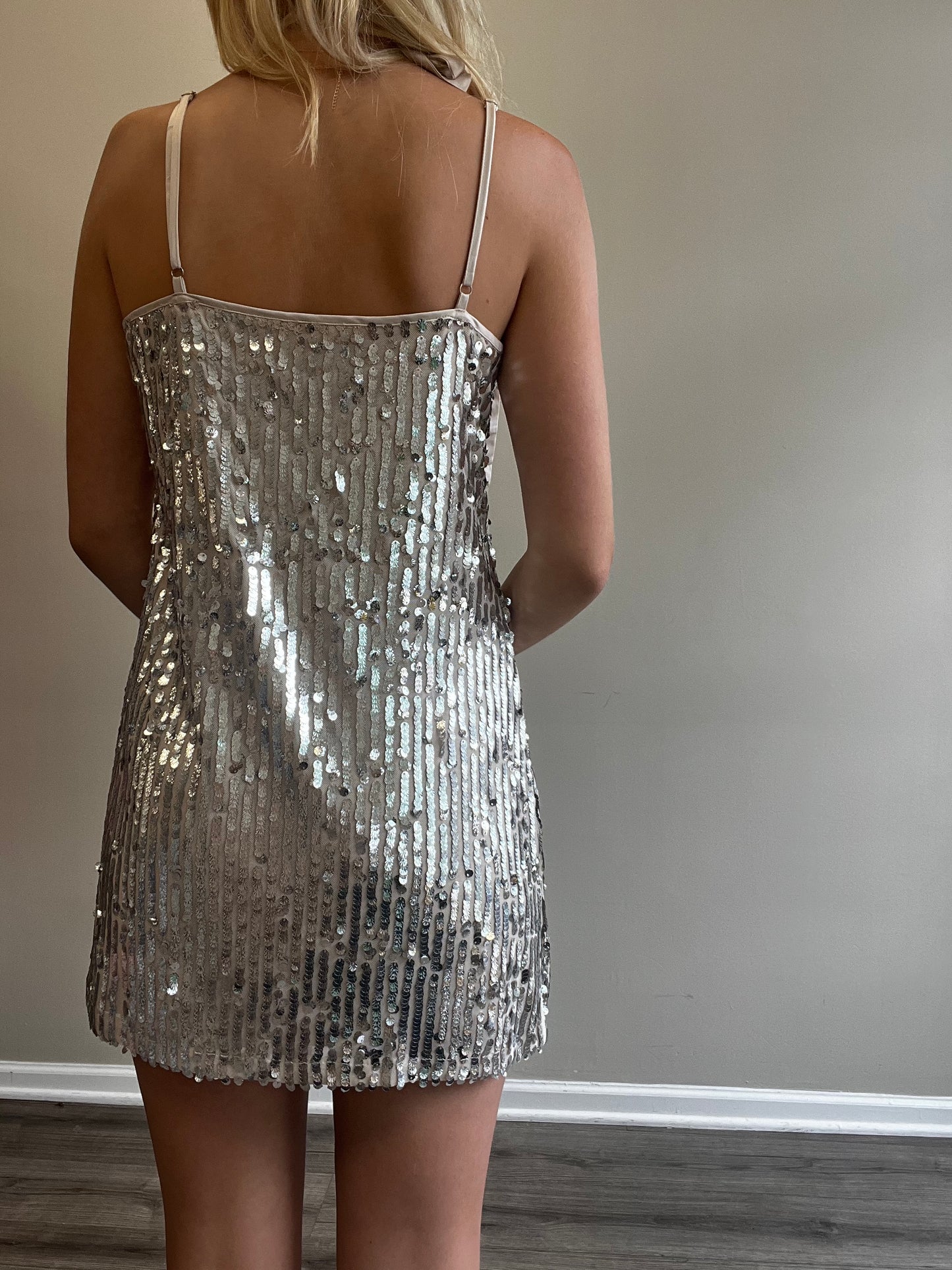 YASMIN SEQUIN DRESS