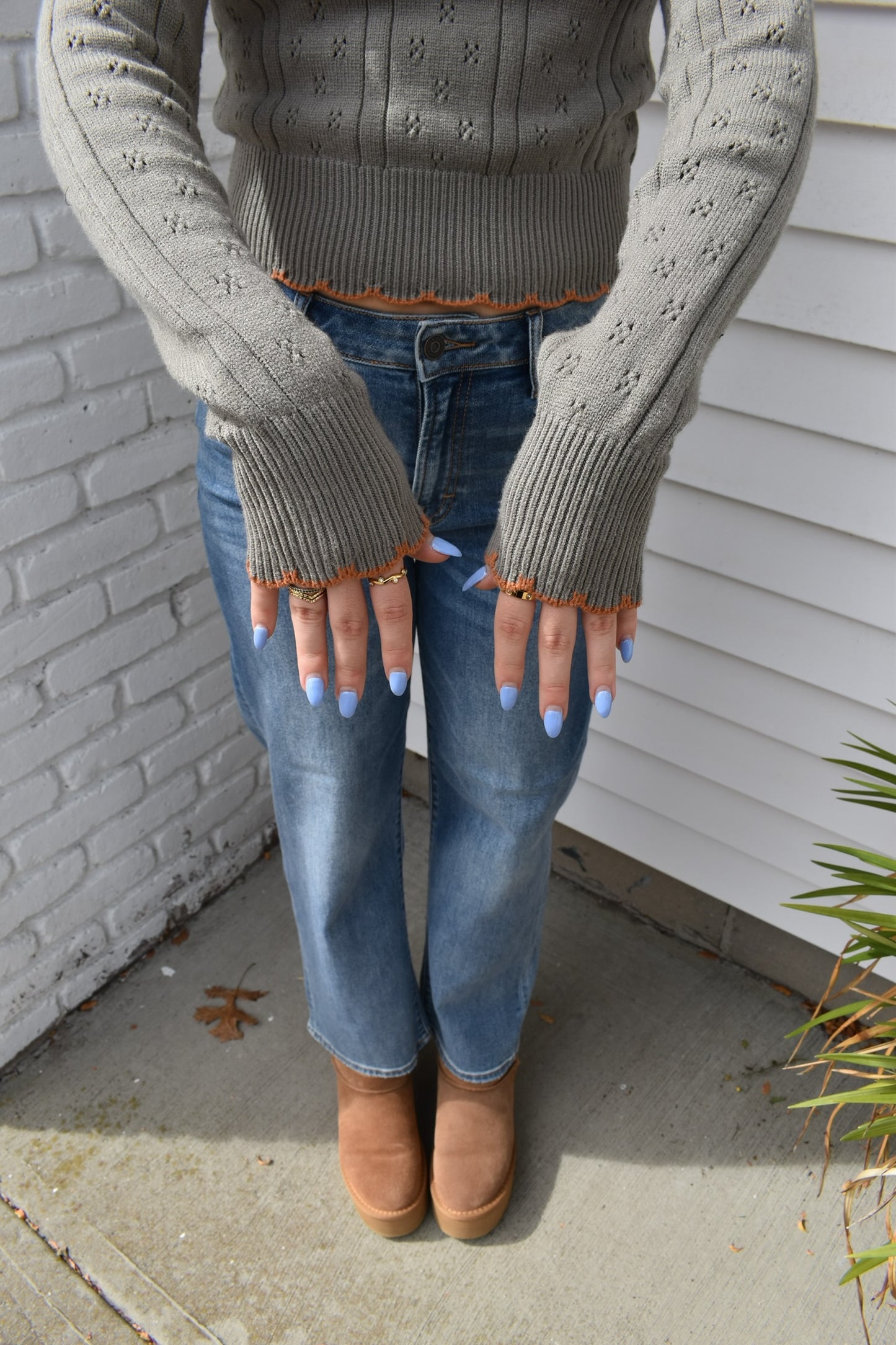 POINTELLE SWEATER