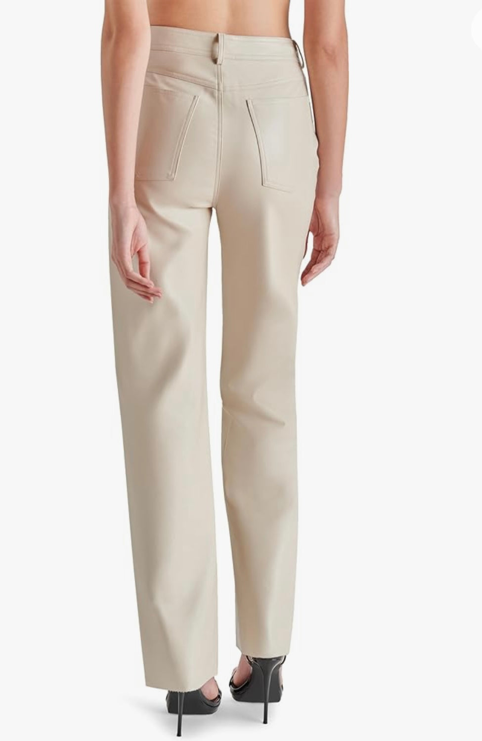 LOREN LEATHER FAUX PANTS