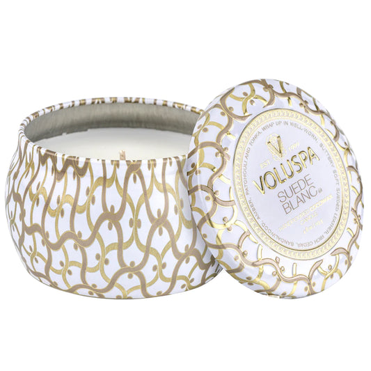 SUEDE BLANC MINI TIN