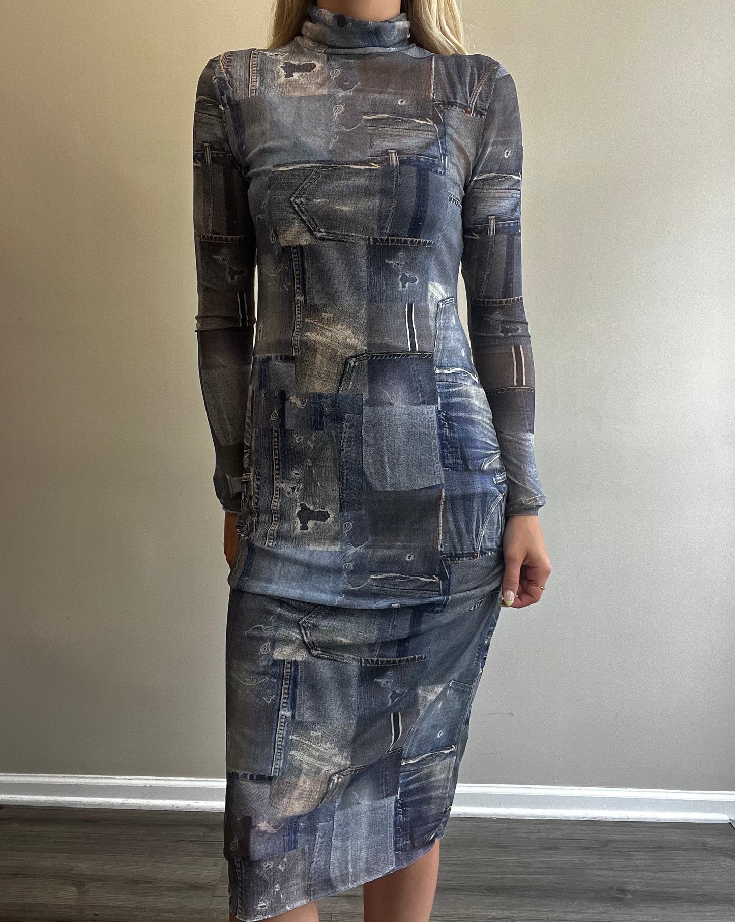 VIVIENNE DENIM DRESS