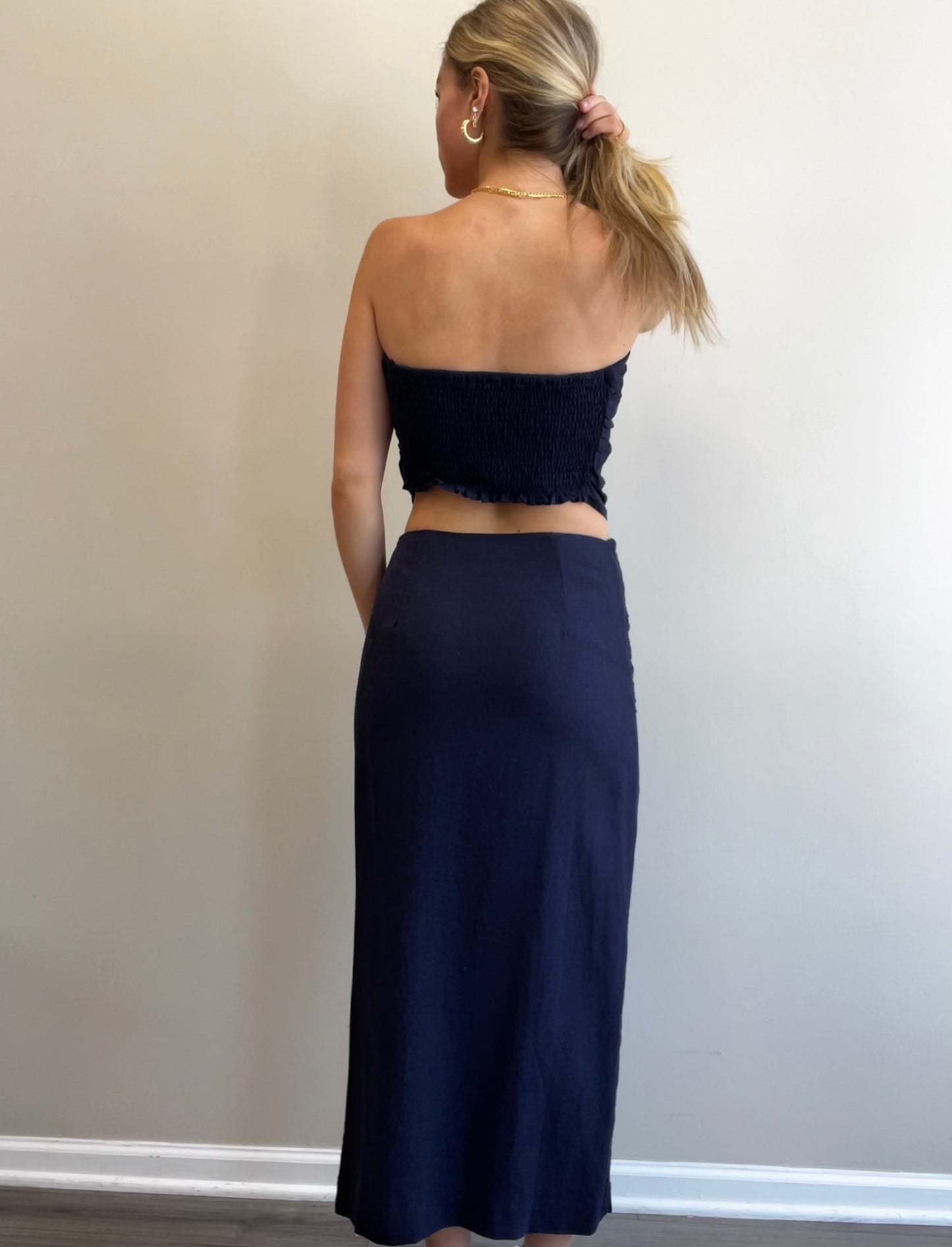 JACQUELINE LINEN SKIRT