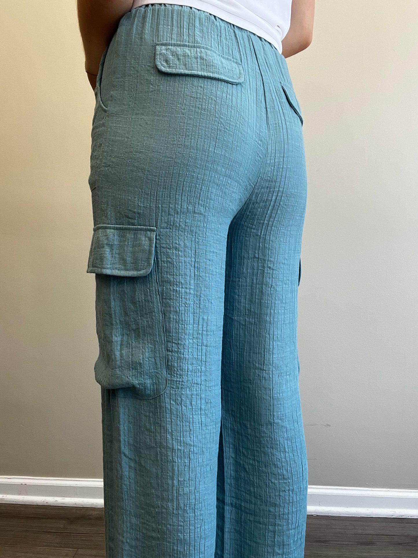 STRAIGHT LEG CARGO PANTS