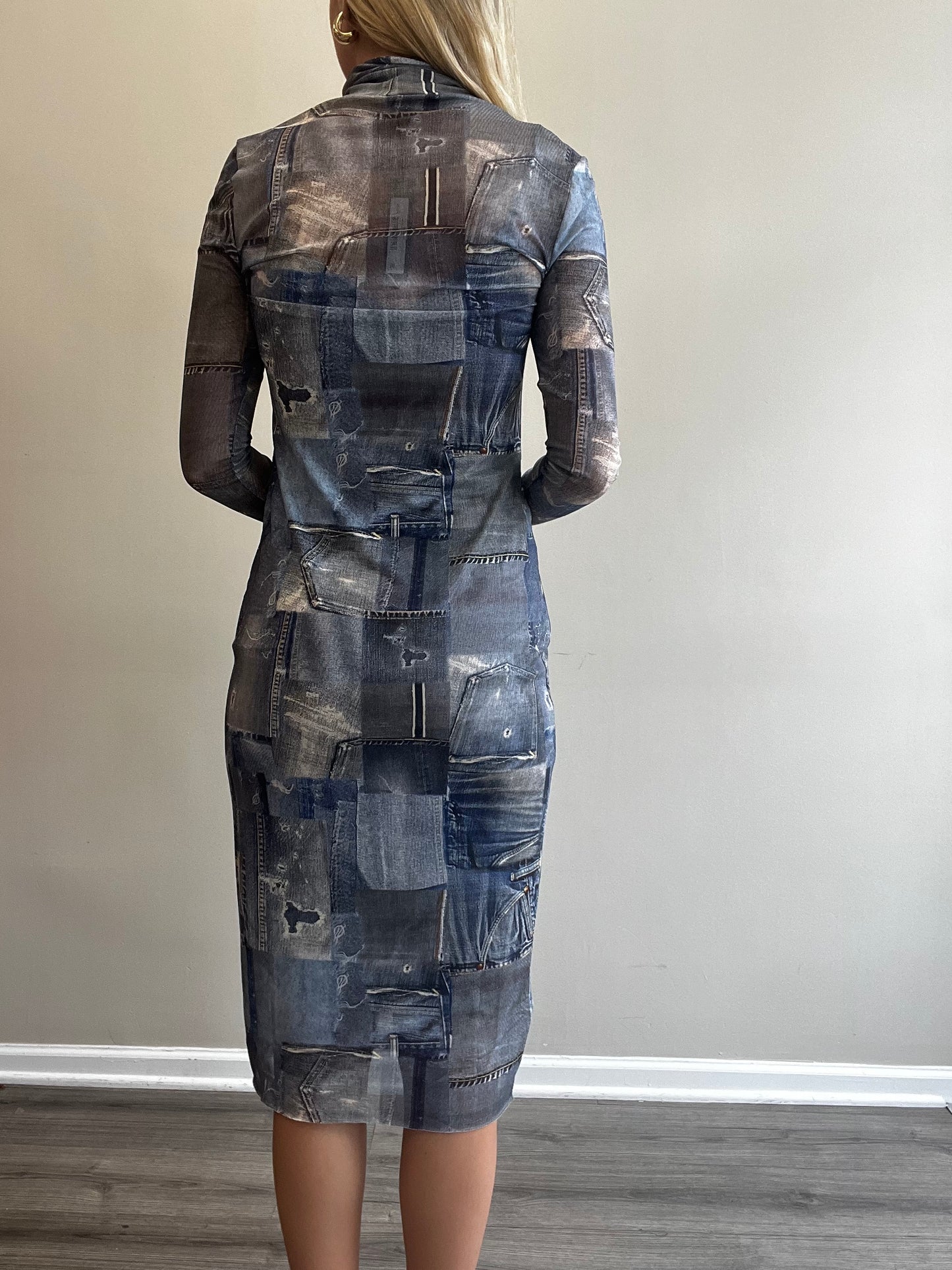 VIVIENNE DENIM DRESS