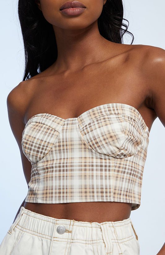 BUSTIER TUBE TOP