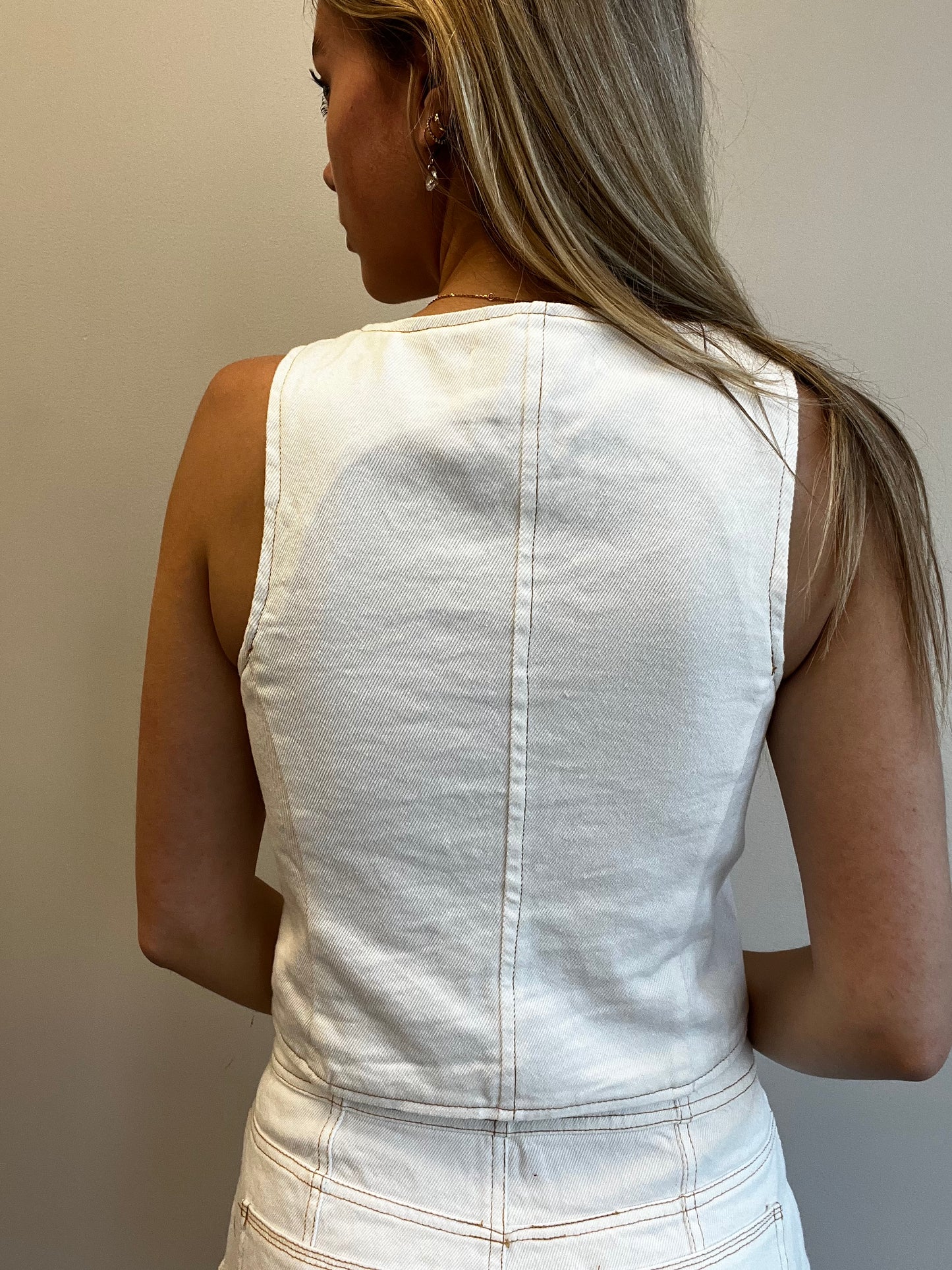 JEANIE DENIM VEST