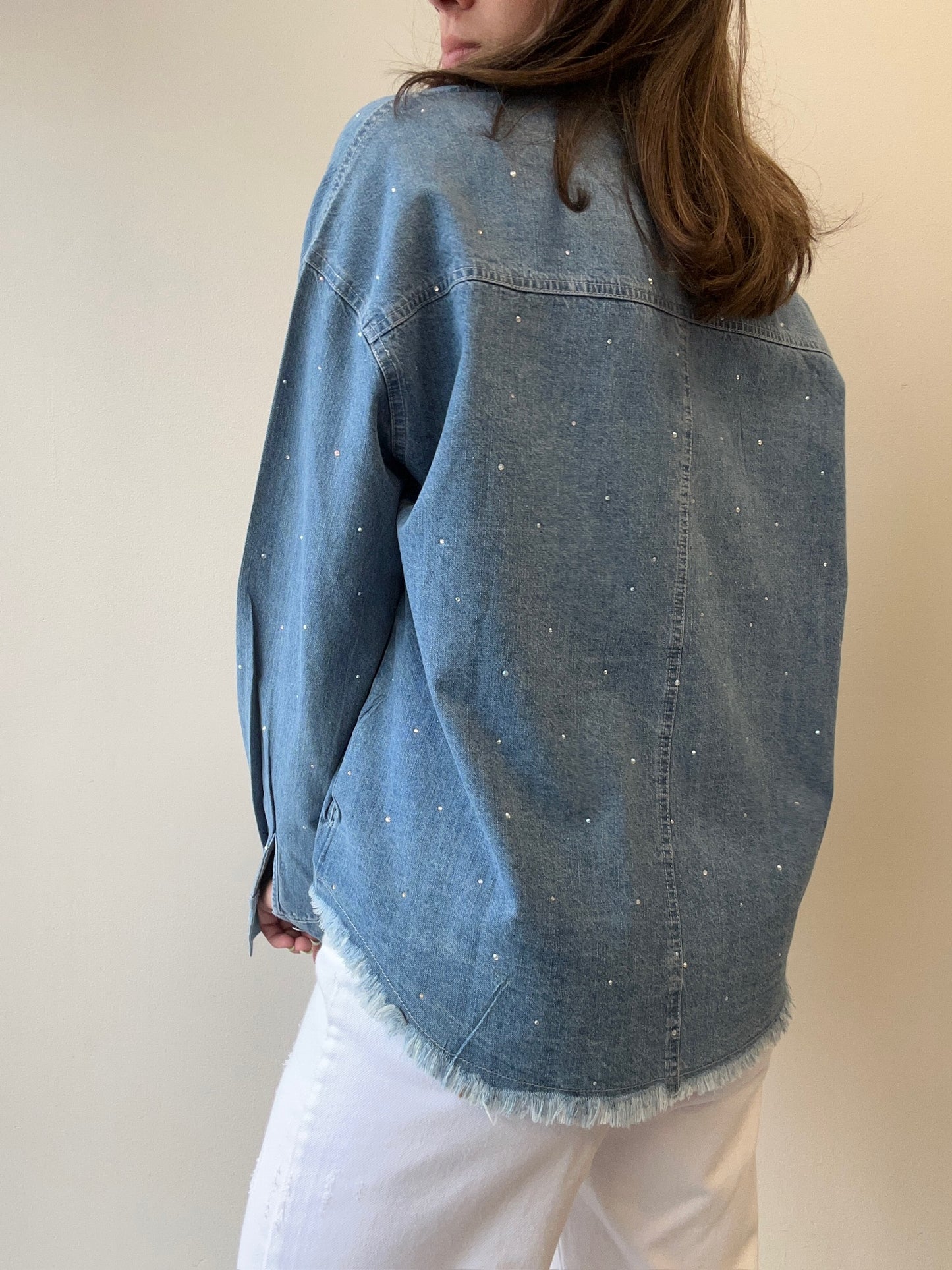 OVERSIZED DENIM SHACKET