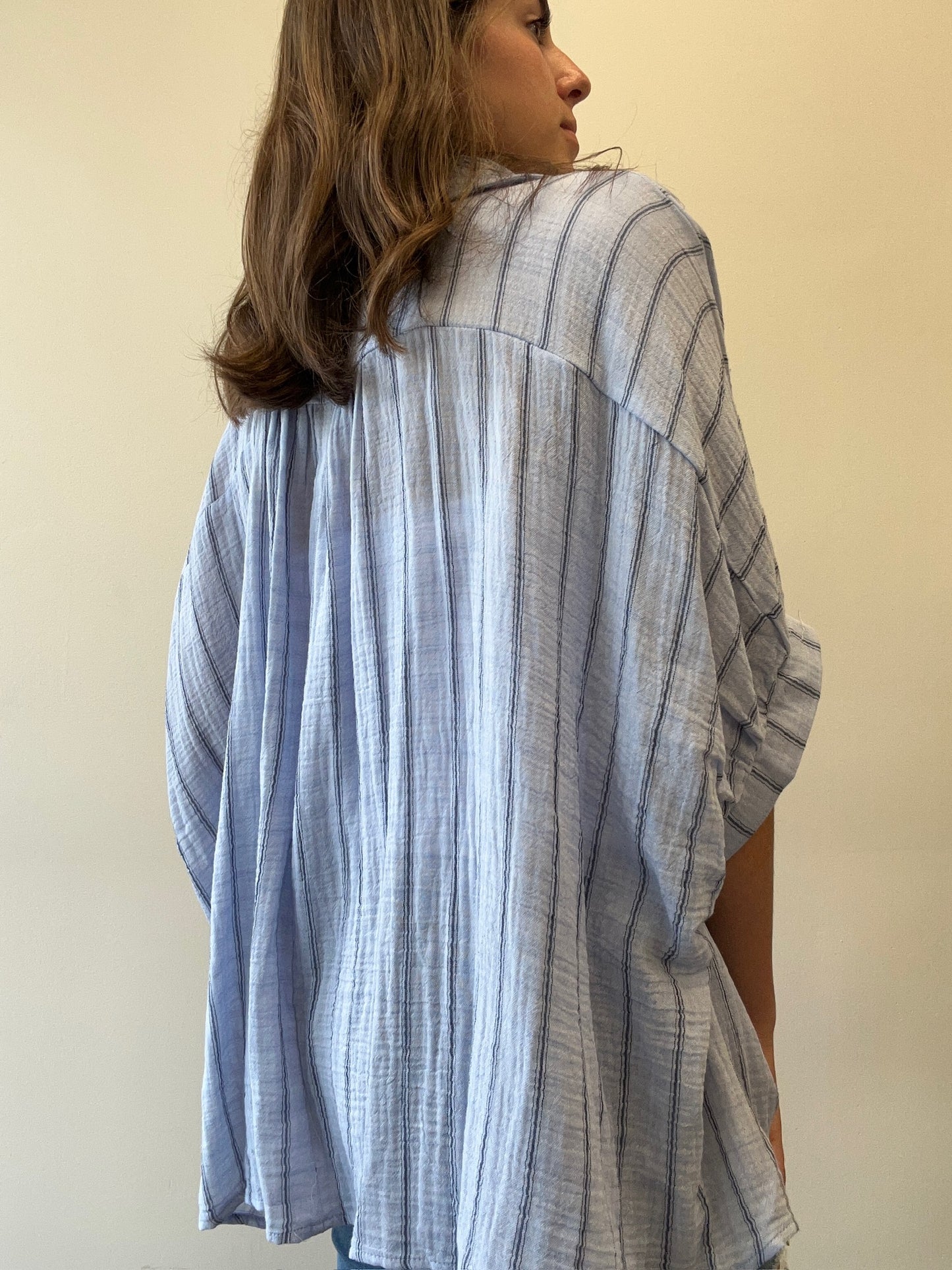 DROP SHOULDER BLOUSE