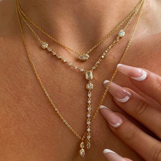 THE SIENA LARIAT NECKLACE